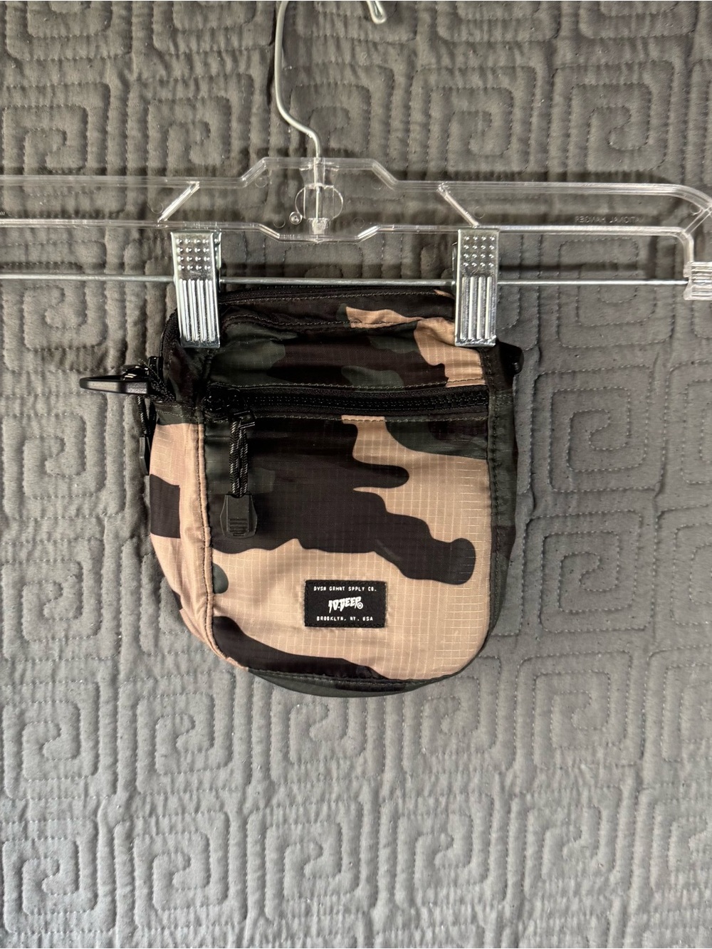 10.Deep Division Satchel Crossbody Shoulder Camo Bag 100% Polyester RN 115907